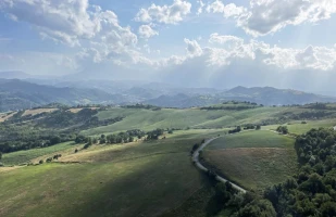 Ciclovia dei Crinali della Valdaso - Tappa 02 - da Montelparo a Montemonaco