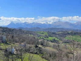 Crinali della Valdaso Radweg - Etappe 03 - von Montemonaco nach Rotella